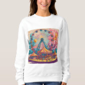 Cotton Candy Carnival Sweatshirt (Vorderseite)
