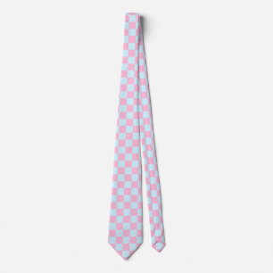 Cotton Candy Checkerboard Krawatte