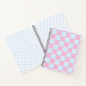 Cotton Candy Checkerboard Notizblock (Innenseite)