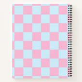 Cotton Candy Checkerboard Notizblock (Rückseite)