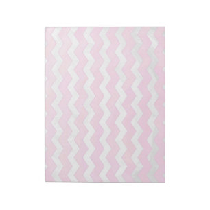 Cotton Candy Chevon Pattern Notizblock