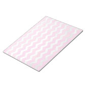 Cotton Candy Chevon Pattern Notizblock (angewinkelt)