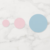 Cotton Candy Clouds Konfetti (Vorderseiten)