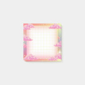 Cotton Candy Clouds - Neon Dreams Sticky Notes Post-it Klebezettel (Vorderseite)
