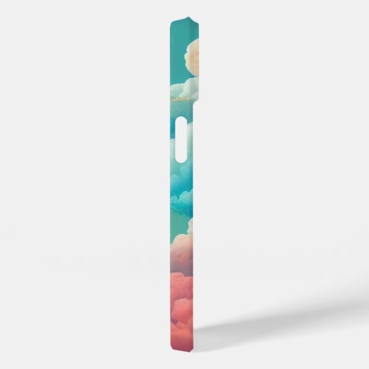 Cotton Candy Clouds Personalisiert Case-Mate iPhone Hülle (Rückseite / Rechts)