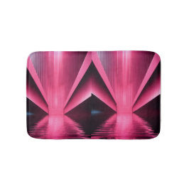 Cotton Candy Clouds: Pink Bath Mat" "Blush Blüte: Badematte