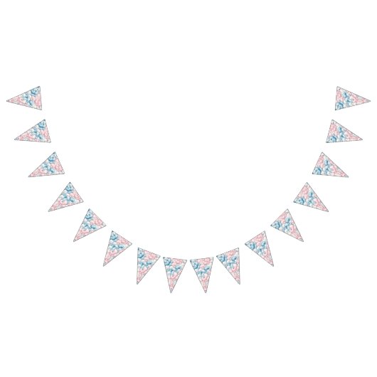 Cotton Candy Clouds Wimpelkette (Alle)