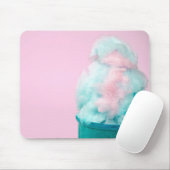 Cotton Candy Cone Mousepad (Mit Mouse)
