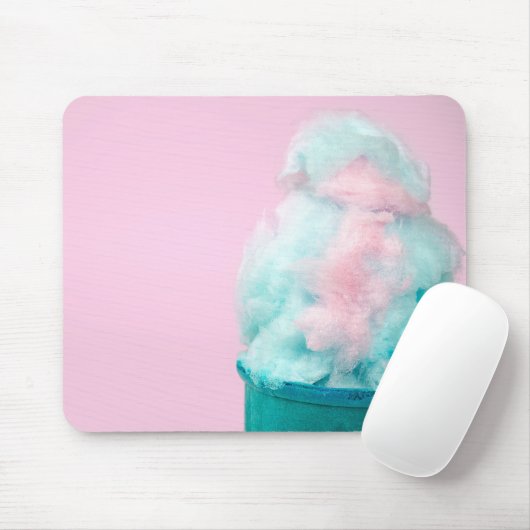 Cotton Candy Cone Mousepad (Mit Mouse)