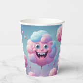 Cotton Candy Days Papier Becher (Rückseite)