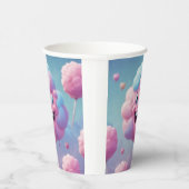 Cotton Candy Days Papier Becher (Rechts)