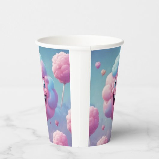 Cotton Candy Days Papier Becher (Rechts)