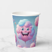 Cotton Candy Days Papier Becher (Vorderseite)