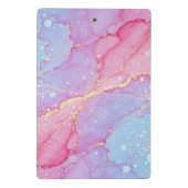 Cotton Candy Dreams Mini Klemmbrett (Rückseite)