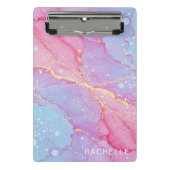 Cotton Candy Dreams Mini Klemmbrett (Vorderseite)