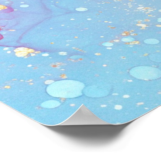 Cotton Candy Dreams Poster (Ecke)