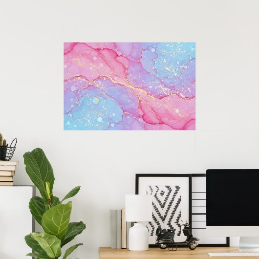 Cotton Candy Dreams Poster (Heimbüro)