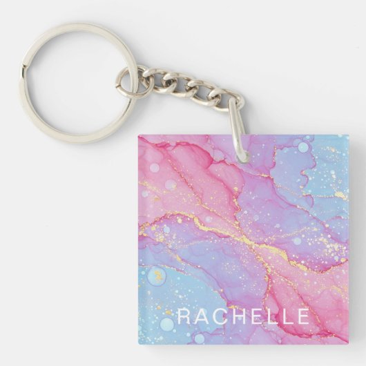 Cotton Candy Dreams Schlüsselanhänger (Vorderseite)