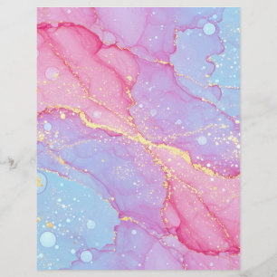 Cotton Candy Dreams Scrapbook Paper
