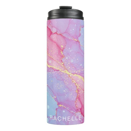 Cotton Candy Dreams Thermosbecher (Vorderseite)