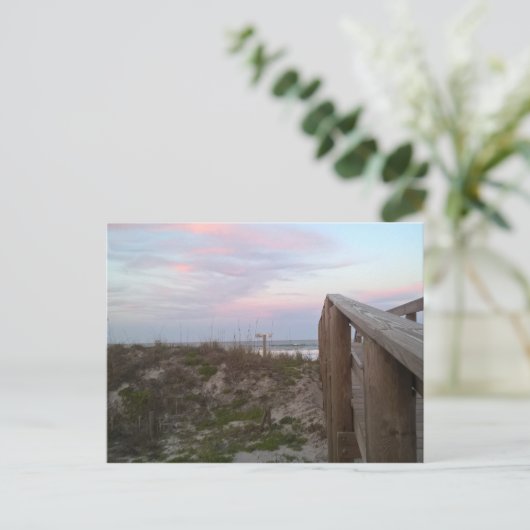 Cotton Candy Dunes Postkarte (Stehend Vorderseite)