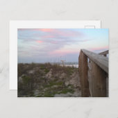 Cotton Candy Dunes Postkarte (Vorne/Hinten)