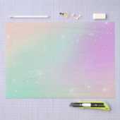 Cotton candy Farbe Star funkeln niedlichen Regenbo Seidenpapier (Handwerk)