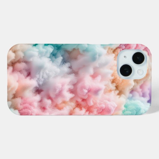 Cotton Candy Fluff Case-Mate iPhone Hülle (Rückseite (Horizontal))
