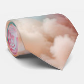 Cotton Candy Fluff Krawatte (Gerollt)