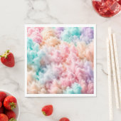 Cotton Candy Fluff Serviette (Beispiel)