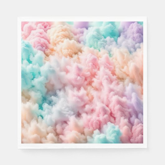 Cotton Candy Fluff Serviette (Vorderseite)