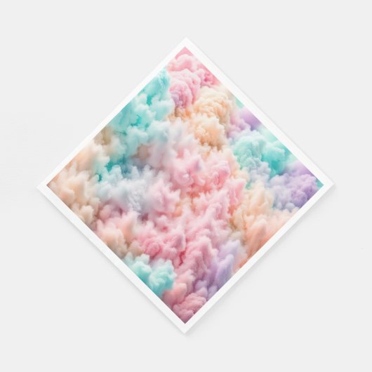 Cotton Candy Fluff Serviette (Ecke)