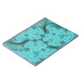 Cotton Candy Fraktal Notizblock (Linke Seite)