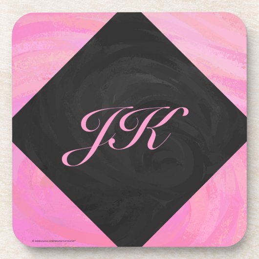 Cotton Candy Getränkeuntersetzer (Vorderseite)