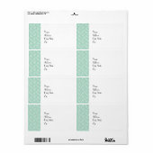 Cotton Candy Green Abstrakt (Vorne)