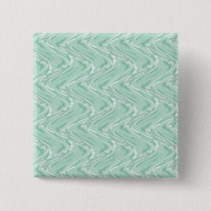 Cotton Candy Green Abstrakt Button