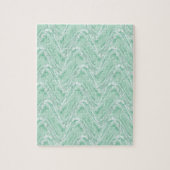 Cotton Candy Green Abstrakt Puzzle (Vertikal)