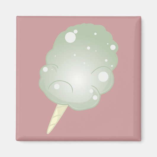 Cotton Candy - Green Magnet (Vorne)