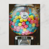 Cotton Candy Gum Postkarte (Vorderseite)