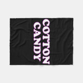 Cotton Candy Halloween Kostüm, so tun, als wäre ic Fleecedecke (Vorderseite (Horizontal))