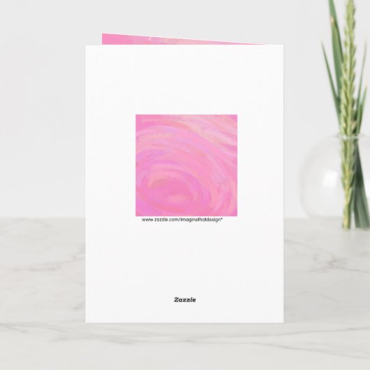 Cotton Candy Karte (Rückseite)