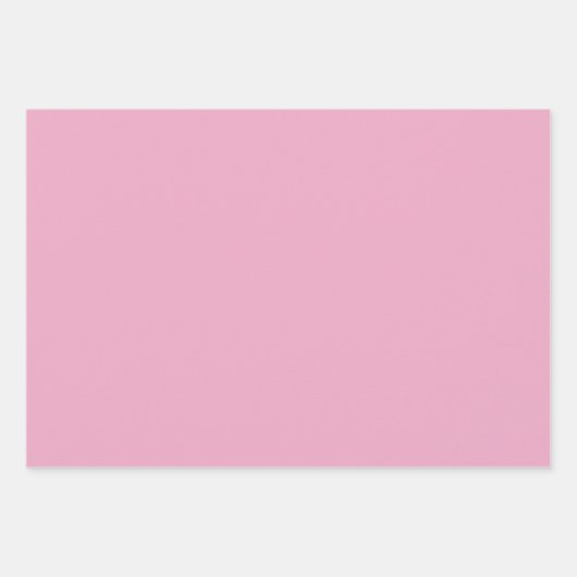 Cotton Candy Kawaii Bunny Mandala Art Deco Scallop Geschenkpapier Set (Vorderseite 2)