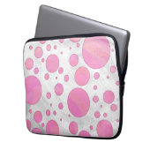 Cotton Candy Laptopschutzhülle (Vorderseite Links)