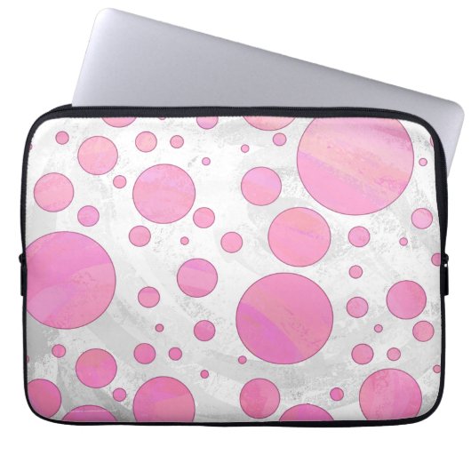 Cotton Candy Laptopschutzhülle (Vorderseite)