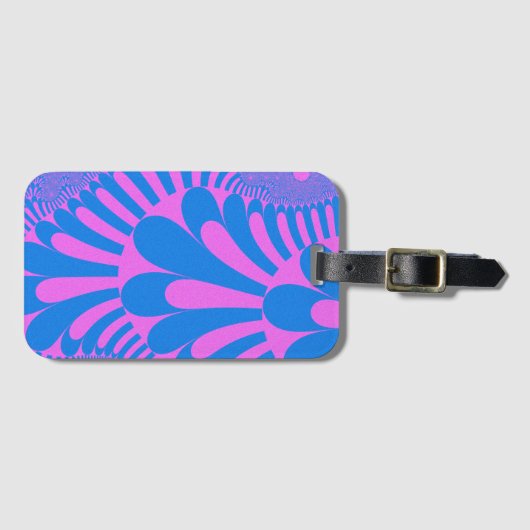 Cotton Candy Loop Gepäckanhänger (Vorderseite (Horizontal))