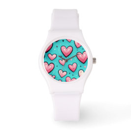 Cotton Candy Love Armbanduhr
