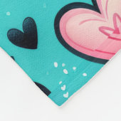 Cotton Candy Love Fleecedecke (Ecke)