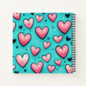 Cotton Candy Love Notizblock (Rückseite)