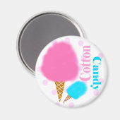 Cotton Candy Magnet (Vorderseite/Rückseite)