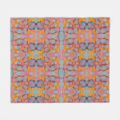 Cotton Candy Mirage Fleecedecke (Vorderseite (Horizontal))